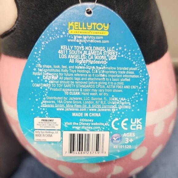 Disney Minnie Mouse Squishmallow - 7 inch - Picture 4 of 4